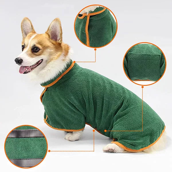 Wuffladen - Hunde - Bademantel