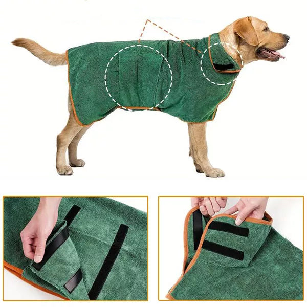 Wuffladen - Hunde - Bademantel