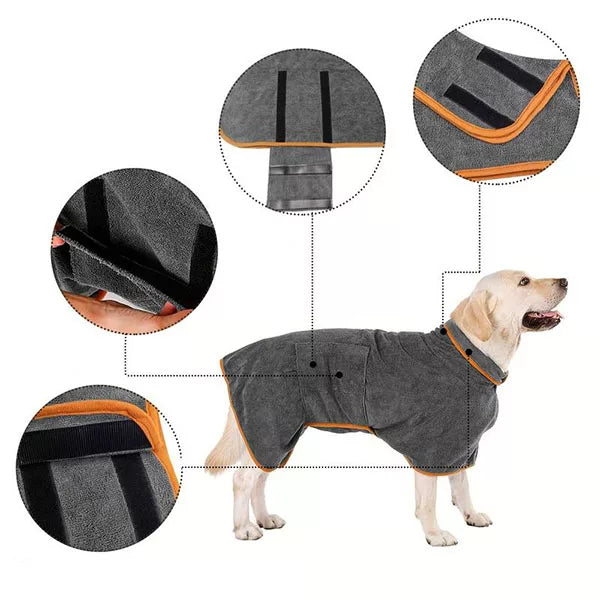 Wuffladen - Hunde - Bademantel