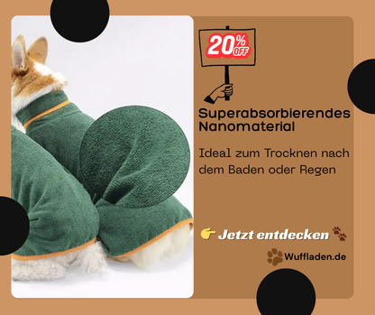 Wuffladen - Hunde - Bademantel