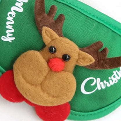 Wuffladen - Hunde - Weihnachtsmann Hut mit Latz