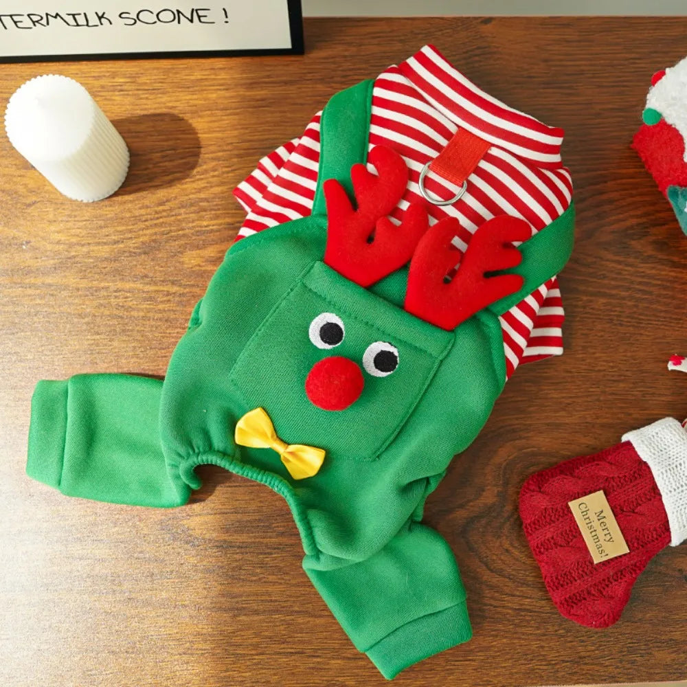 Wuffladen - Hunde - Weihnachtskostüm für kleine Hunde