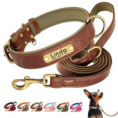 Wuffladen - Hunde - Halsband & Leine personalisiert